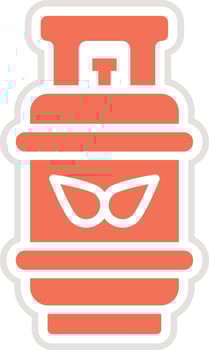 Gas Icon Design Illustration vector