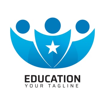 Education Coaching Logo Design vector