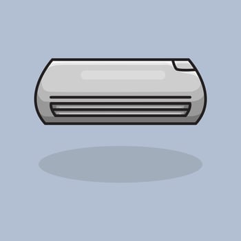 AC Air Conditioner Icon design illustration and icon for website, digital and print vector