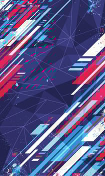 Abstract geometric wallpaper for sublimation jersey vector