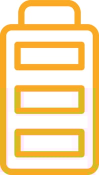 Battery Icon Design Illustration vector