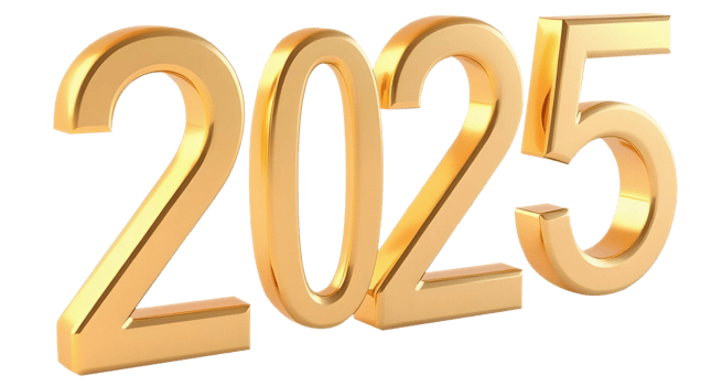 New year 2025 png