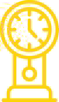 Clock Icon Design Illustration vector