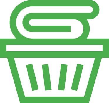 Bucket Icon Design Illustration vector