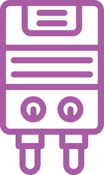 Boiler Icon Design Illustration vector
