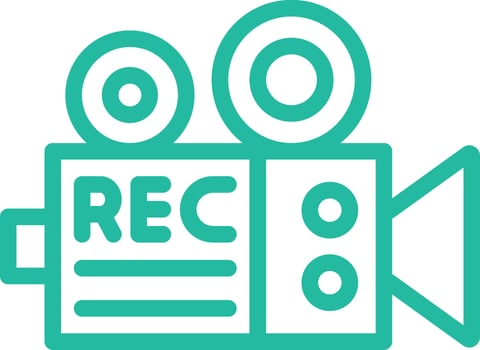 Recorder Icon Design Illustration vector
