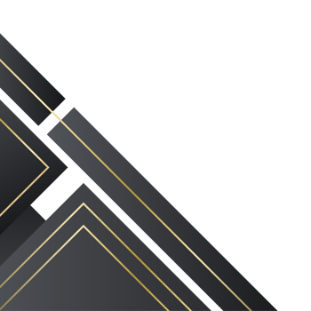Gold and black decorative border png