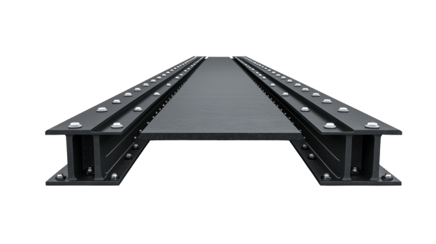 Steel Beam to Column Connection Industrial Construction IPN Profile Reinforced Plates png