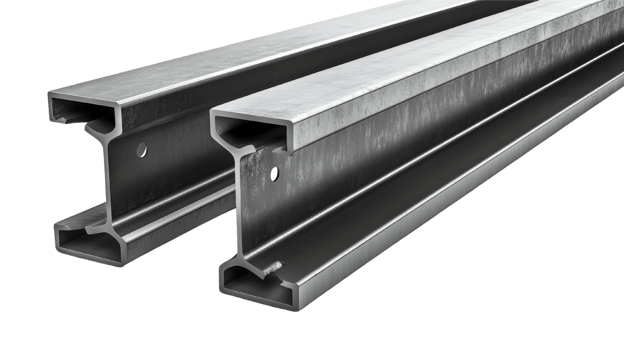 Steel I Beam Construction Material Industrial Design Structural Steel png