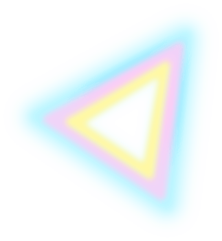 Triangle Dreamy airbrushed gradient Illustration png