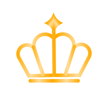 crown icon symbol. king sign png