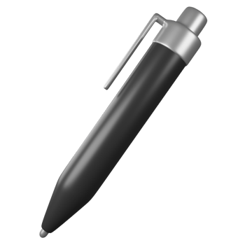 pen 3d illustration png