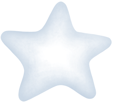 Watercolor Cute silver Star Illustration Soft and Dreamy Celestial Design png