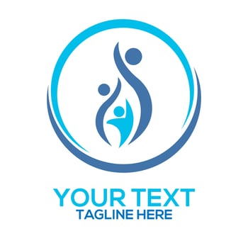 Abstract business logo template vector