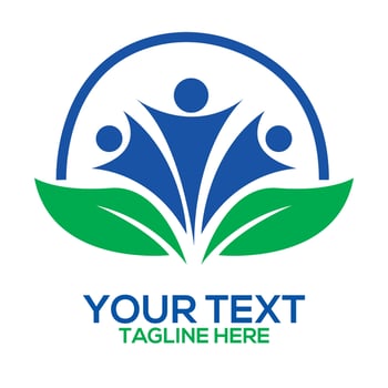 Organic Logo For Environmental Business vector