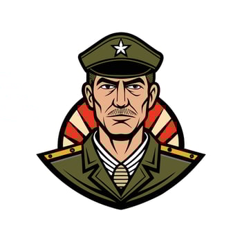 Honor American Veteran Soldier illustration vector