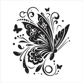 The Symbolism of Butterflies in Culture, Art, and Spirituality vector