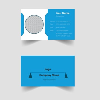 Premium Business Card design template vector