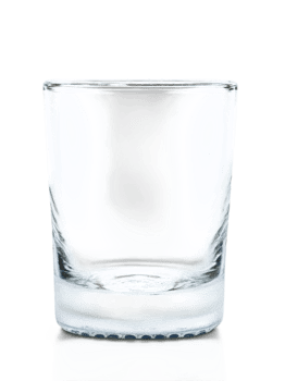 Korean Soju shot glass with the clear mild tasting spirit often enjoyed socially or during png