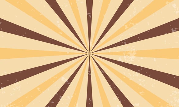 Brown Classic vintage rays sunburst retro background vector