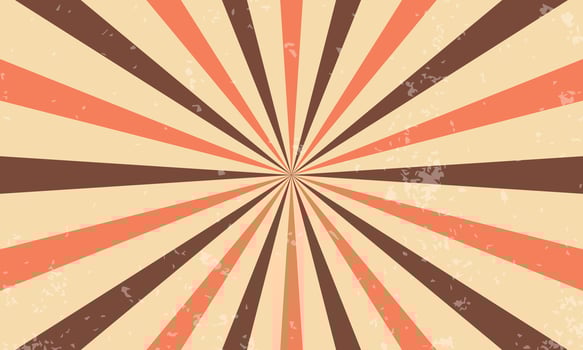 Abstract Sunburst Wallpaper in Warm Tones vector