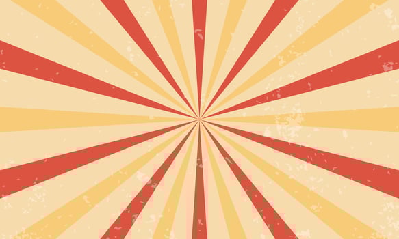 Classic vintage rays sunburst retro background suitable for graphic design vector