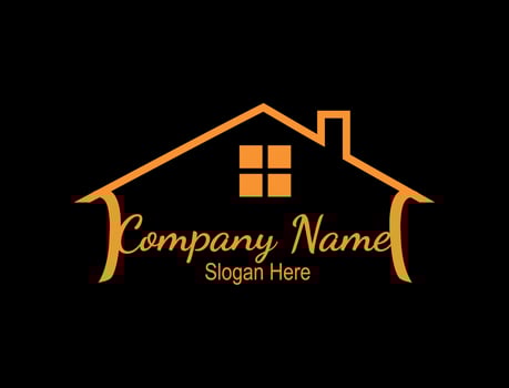 Simple Real Estate Logo vector