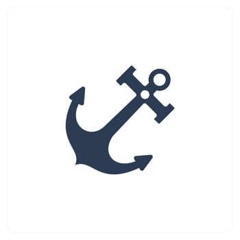 Anchor and nautical icon concept vector