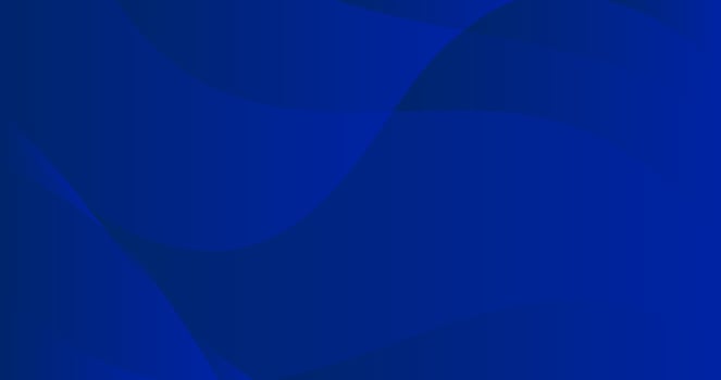 Abstract blue background with curved lines. vector