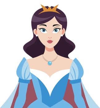 Adult Princess Artwork, Love, Leadership, and Legacy vector