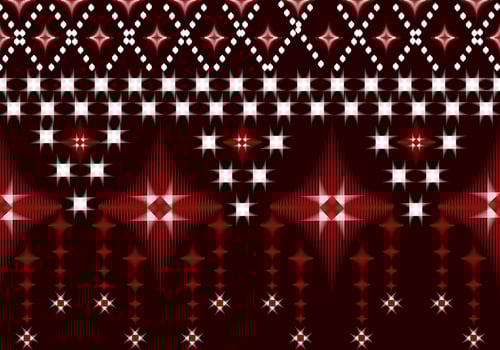 Seamless fabric texture with checkered pattern vector