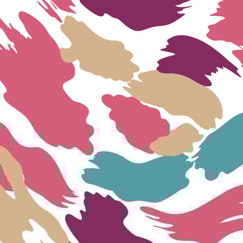 A colorful abstract pattern with paint strokes vector