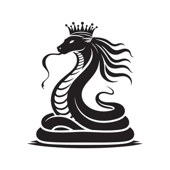 Creative King Cobra Silhouette Vectors for Art and Graphics