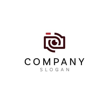 photography logo template design vector