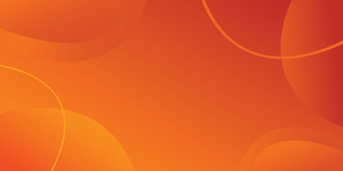 Orange dynamic curves abstract background with circle shapes, lines, and copy space. Can be used for banners, templates, wallpapers, backgrounds, posters, flyers, and presentations vector