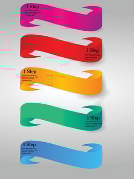 Infographic and Human Resources elements vector