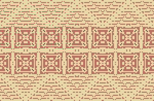 Ethnic Pattern Ethnic Design Pattern Easyfolk Embroidery, Aztec Geometric Ornament Print. Design for Carpet, Wallpaper, Clothing, Wrapping, Fabric vector