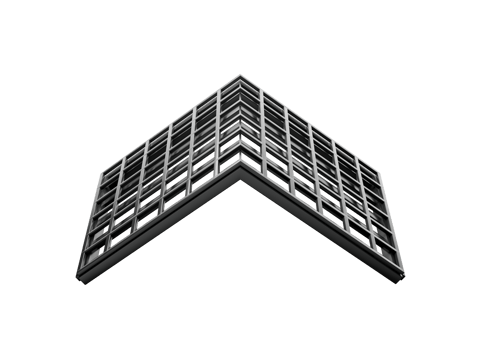 3d Metallic Roof Sheet Corrugated Galvanised Iron For Roof, 3d Illustration png