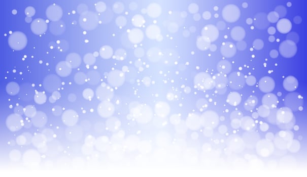 Snowflakes and bokeh lights are scattered across a blue winter background, creating a soft, dreamy effect. The image conveys a peaceful and festive winter concept. illustration vector