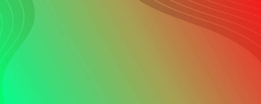 Modern colorful gradient background with wave lines vector