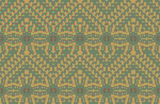 America Philippine Ethnic Patternfolk Embroidery, Aztec Geometric Ornament Print. Design for Carpet, Wallpaper, Clothing, Wrapping, Fabric vector