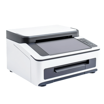 Modern All-in-One Printer with Scanner and Copier png