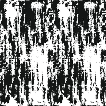 Grunge seamless background. Monochrome black rough distressed texture. Scuffs age dirt pattern. Vintage overlay textured effect. Messy peeling putty vector