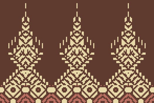 Zigzag Ethnic Pattern Sweatshirtfolk Embroidery, Aztec Geometric Ornament Print. Design for Carpet, Wallpaper, Clothing, Wrapping, Fabric vector