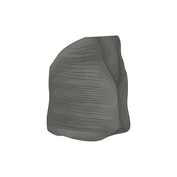 Illustration of stone vector