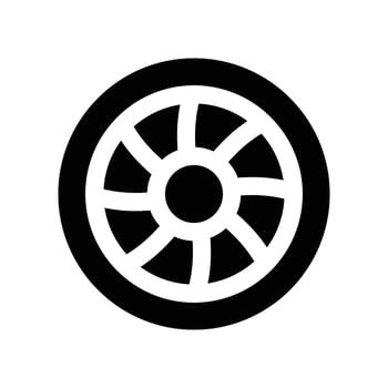camera shutter icon. glyph icon for your website, mobile, presentation, and logo design. vector