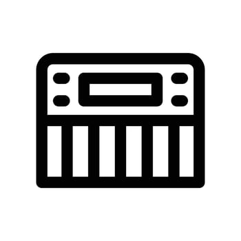 keyboard icon. line icon for your website, mobile, presentation, and logo design. vector