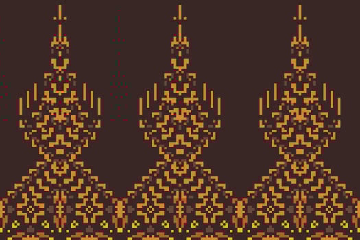 Carpet Romanian Traditional Patternfolk Embroidery, Aztec Geometric Ornament Print. Design for Carpet, Wallpaper, Clothing, Wrapping, Fabric vector