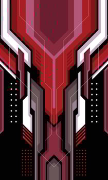 Abstract geometric modern background for sublimation jersey vector