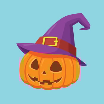 pumpkin helloween art design vector